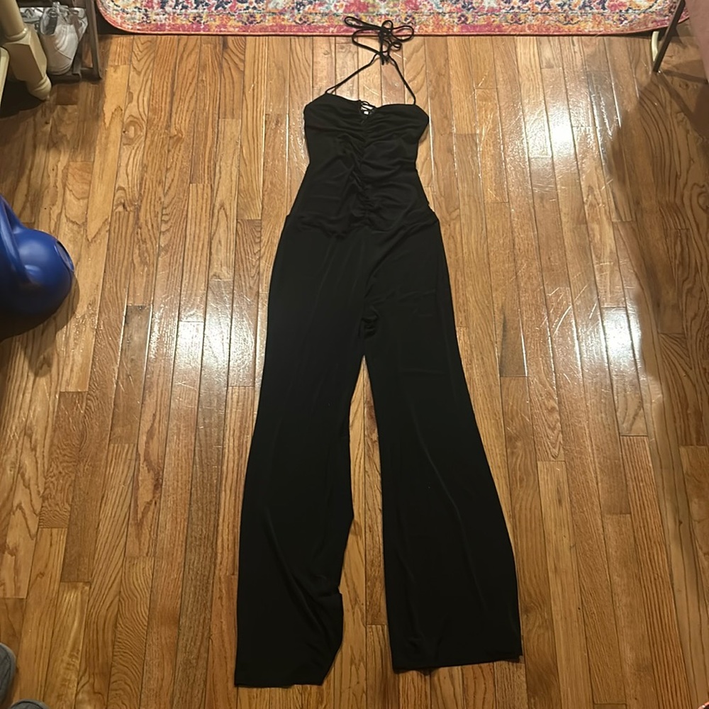 XOXO Collection "China Doll" Sexy Black Jumpsuit NWT